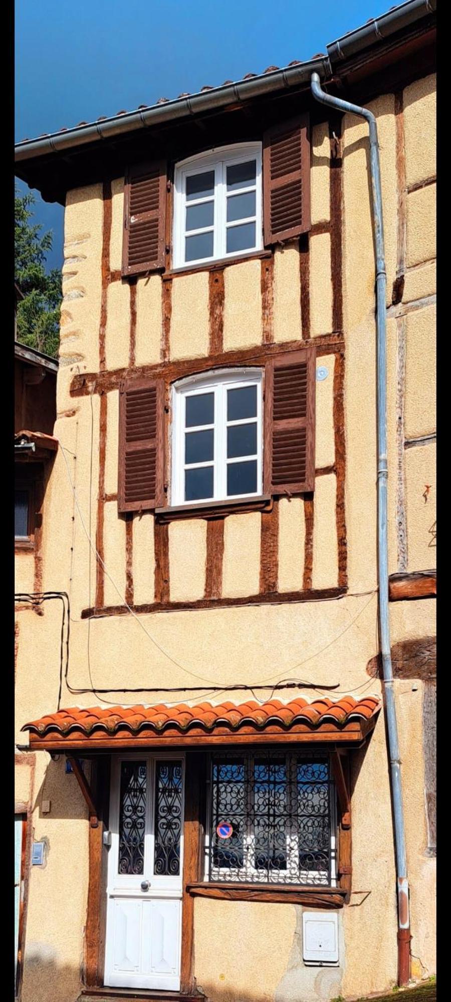 Charmant Duplex A Thiers, Vue Sur La Chaine Des Puys 외부 사진